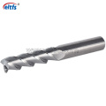 High Precision 3 Flute Tungsten Carbide End Mill for Aluminum Cutting